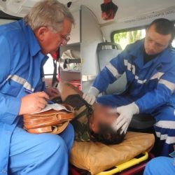 В Гомеле сотрудники МЧС спасли на пожаре отца и сына 