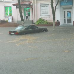 Что стало с автомобилями после гомельского ``потопа``?
