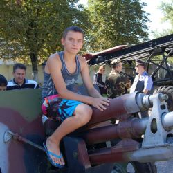 Гомельские трудные подростки отправились в военно-патриотический лагерь