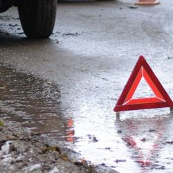 «Паровоз» из пяти автомобилей образовался на Полесском путепроводе в Гомеле