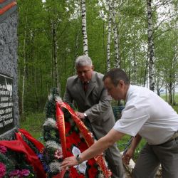 Место гибели легендарного бойца посетило руководство Следственного комитета