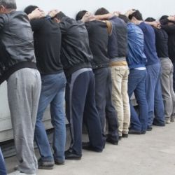 Милиционеры зашли в гости к гостям