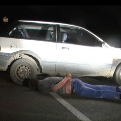 Ночь, погоня, поврежденный авто ГАИ, шесть протоколов: пьяный лихач на Мицубиси скрывался от ДПС