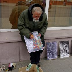 Куда исчез с гомельских улиц  бездомный живописец Валерий Ляшкевич?