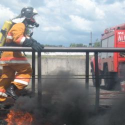 В Гомеле определили «лучшего пожарного»