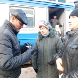 Проверка билетов или Как на станции Гомель ловили «зайцев»