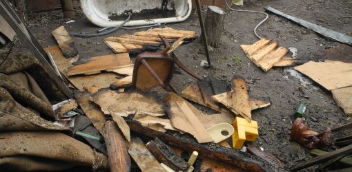 Утром 25 февраля в Гомеле мужчина сгорел в собственном доме