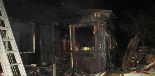 В Гомельской области в пожаре погиб пенсионер