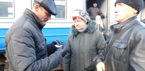 Проверка билетов или Как на станции Гомель ловили «зайцев»